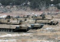 танки Abrams и Leopard